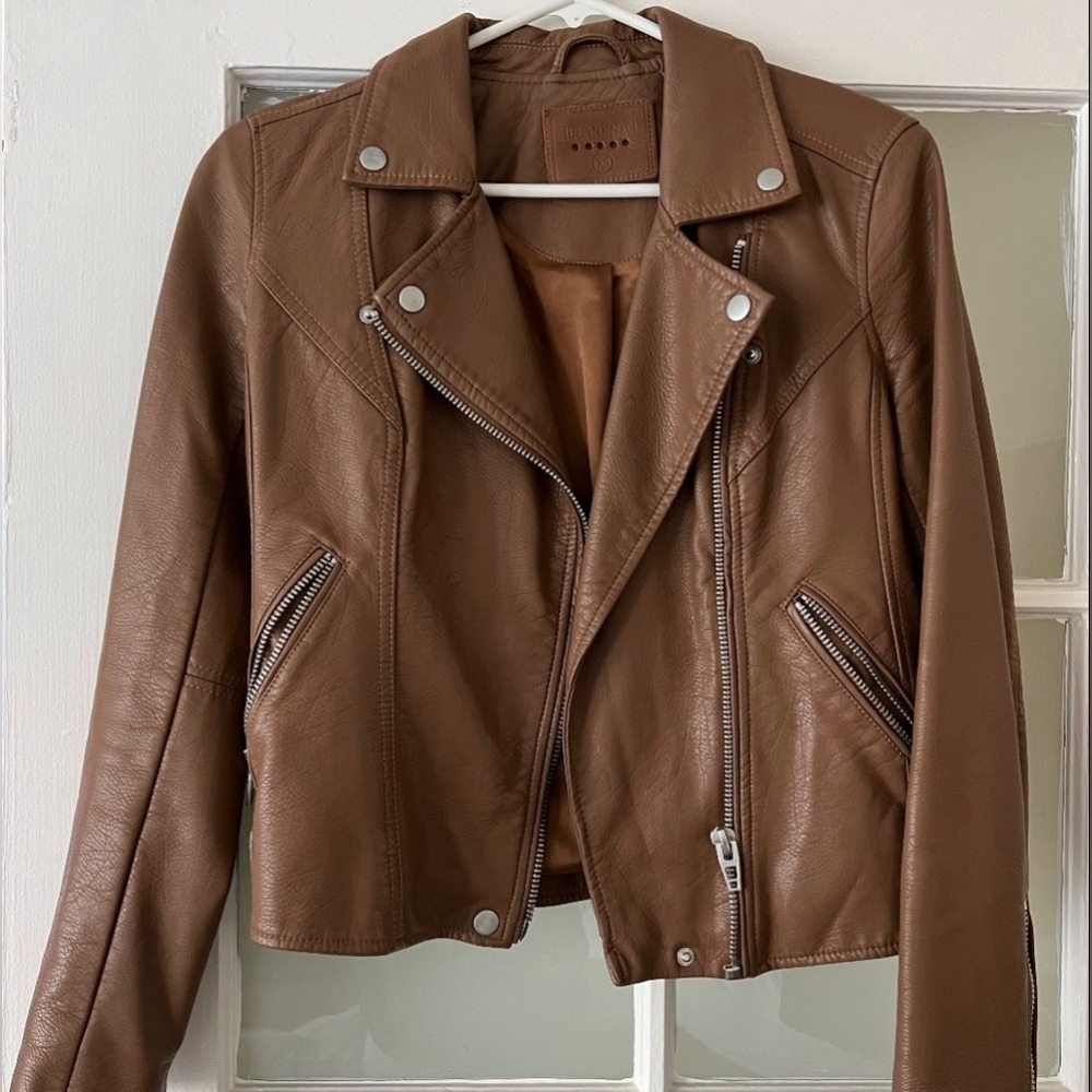 BlankNYC Brown Leather Jacket